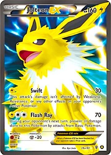 Jolteon EX - 28a/83 - Alternate Art Promos