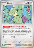 Ditto - 132/165 -SV: Scarlet & Violet 151 (MEW) (Reverse Holo)
