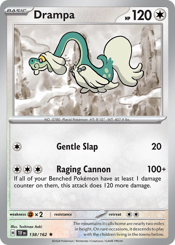 Drampa - 138/162 - Temporal Forces (Reverse Holo)
