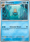 Omanyte - 138/165 -SV: Scarlet & Violet 151 (MEW)