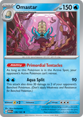 Omastar - 139/165 -SV: Scarlet & Violet 151 (MEW) (Holo)
