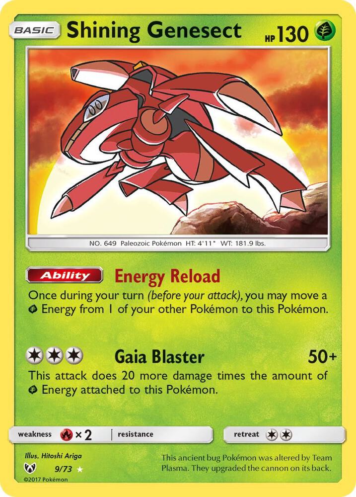 Shining Genesect - Shining Legends