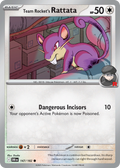 Team Rocket's Rattata - 147/182 - Destined Rivals (Reverse Holo)