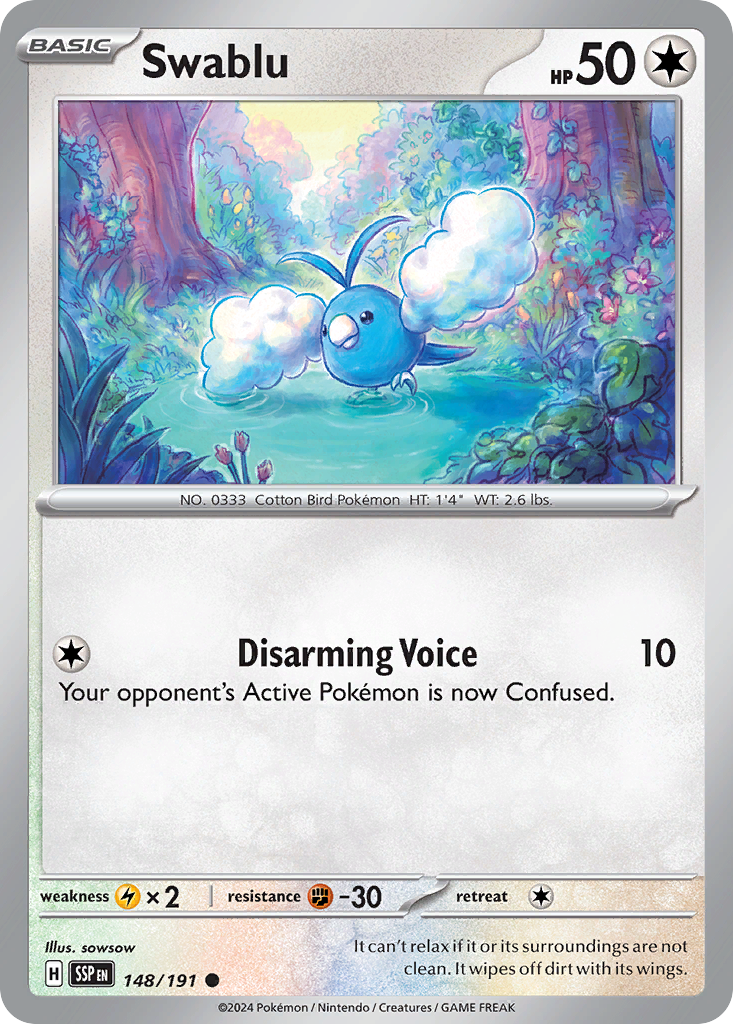Swablu- 148/191 - Surging Sparks