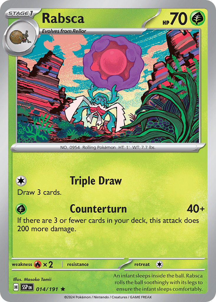 Rabsca- 014/191 - Surging Sparks (Holo)