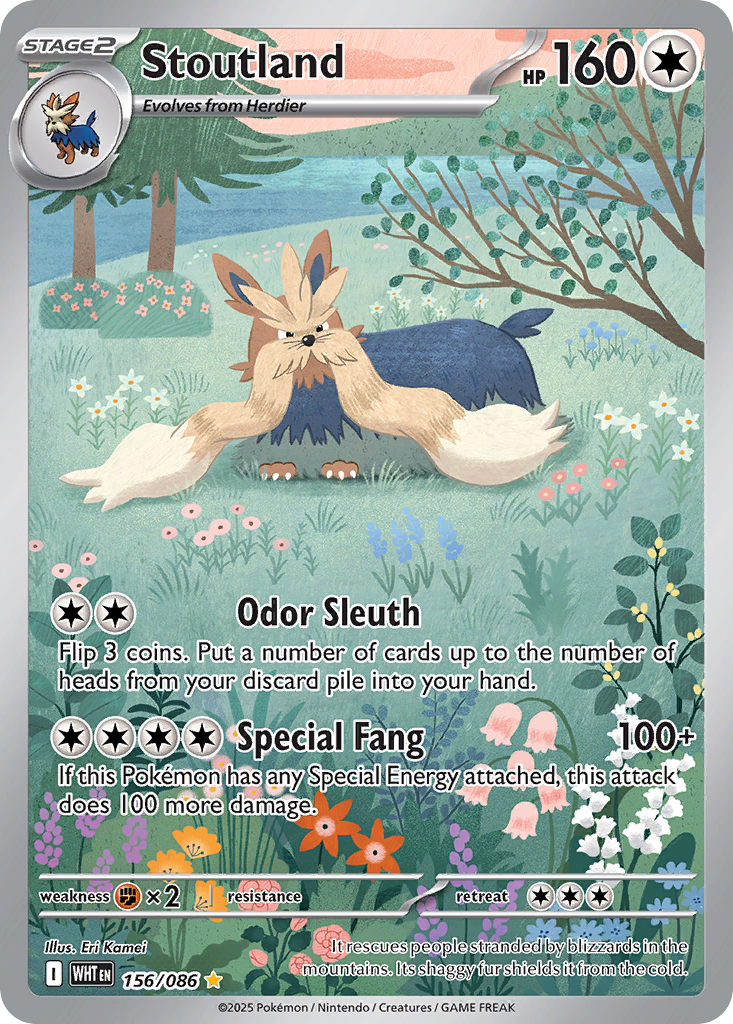 Stoutland - 156/086 - SV: White Flare (WHT)