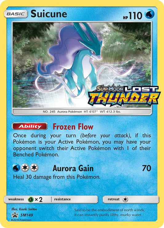 Suicune - SM149 (Prerelease) - SM Promo Sealed