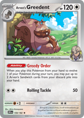 Arven's Greedent - 159/182 - Destined Rivals (Holo)