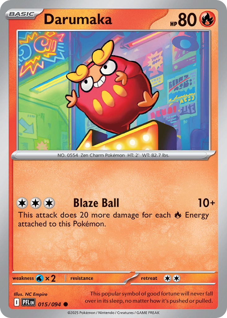 Darumaka- 015/094 - Phantasmal Flames
