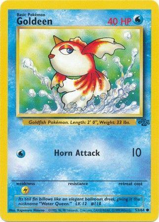 Goldeen - 53/64 - Jungle (base2) (Non-Holo)