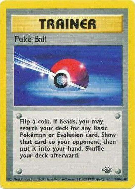 Poké Ball - 64/64 - Jungle (base2) (Non-Holo)