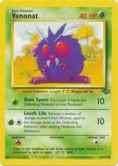Venonat - 63/64 - Jungle (base2) (Lightly Played)
