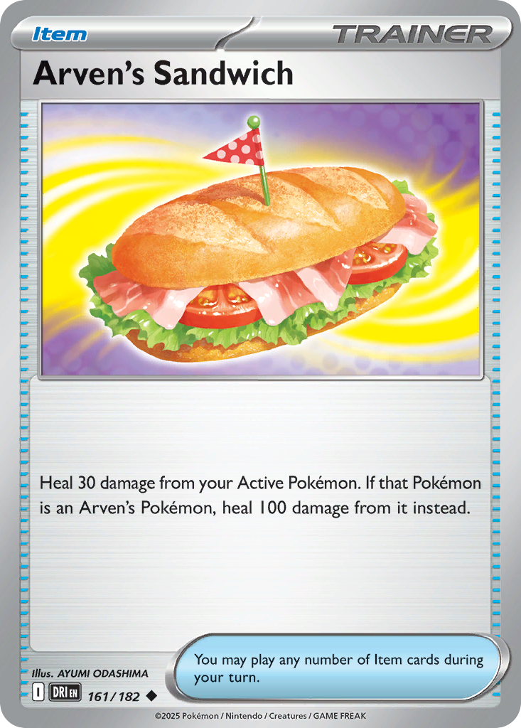Arven's Sandwich - 161/182 - Destined Rivals