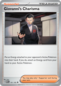 Giovanni's Charisma - 161/165 -SV: Scarlet & Violet 151 (MEW)