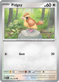 Pidgey - 162/197 - Obsidian Flames (Reverse Holo)