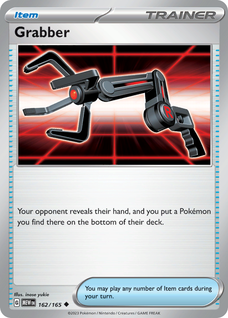 Grabber - 162/165 -SV: Scarlet & Violet 151 (MEW)