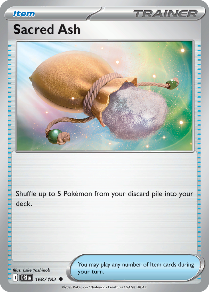 Sacred Ash - 168/182 - Destined Rivals (Reverse Holo)