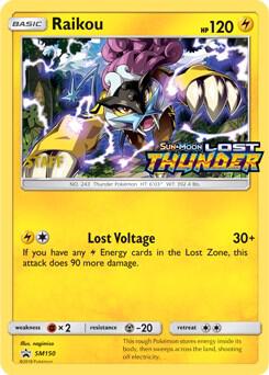 Raikou - SM150 (Prerelease) - SM Promo Sealed