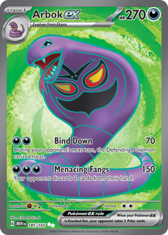 Arbok ex - 185/165 - SV: 151