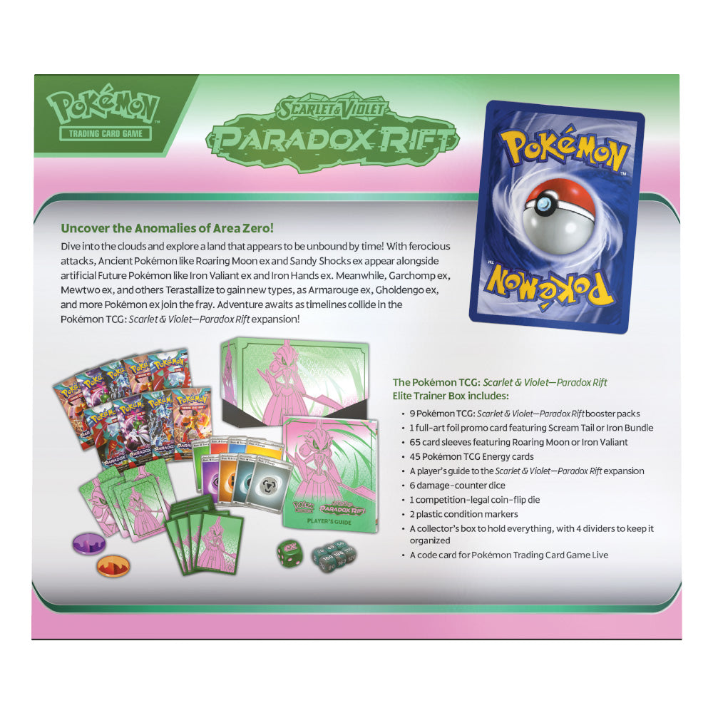 Pokémon: Scarlet & Violet 4: Paradox Rift Elite Trainer Box