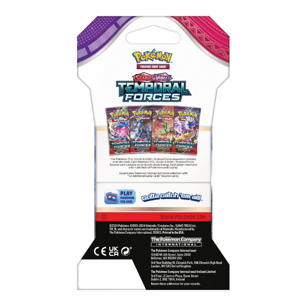 Pokémon: Scarlet & Violet 5: Temporal Forces - Sleeved Boosters