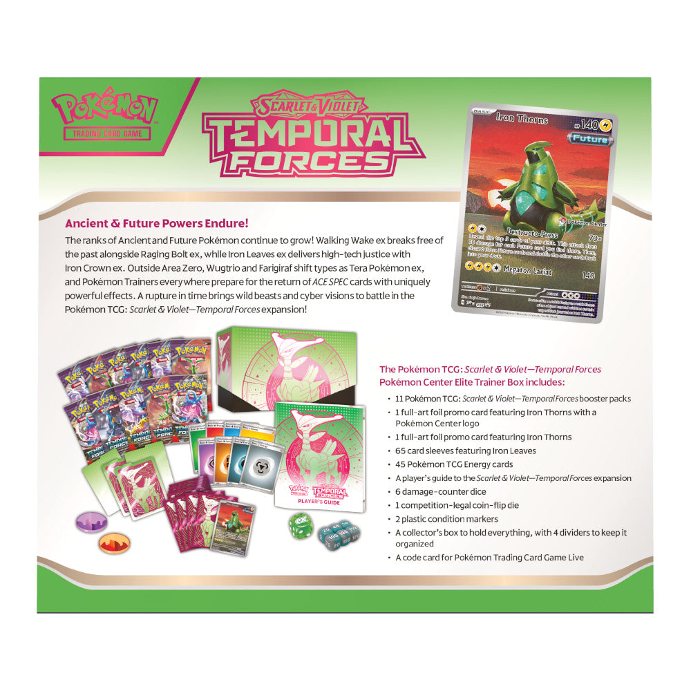 Pokémon: Scarlet & Violet 5: Temporal Forces - Elite Trainer Box