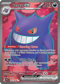 Gengar ex - 193/162 - SV: Temporal Forces (TEF)