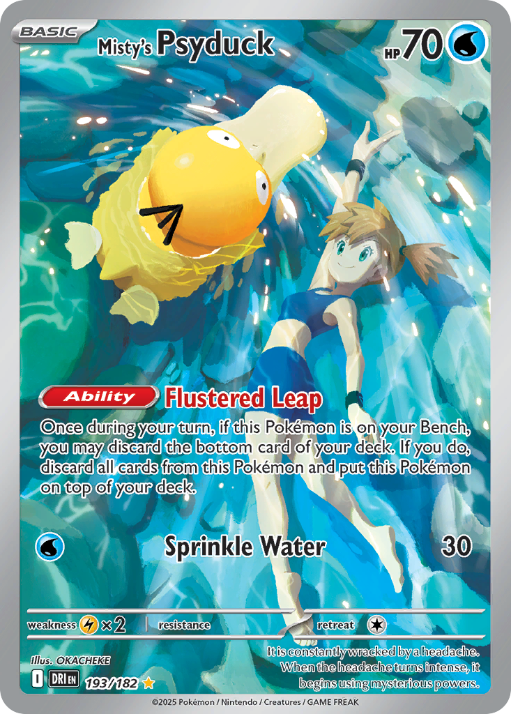 Misty's Psyduck - 193/182 - SV: Destined Rivals (DRI)