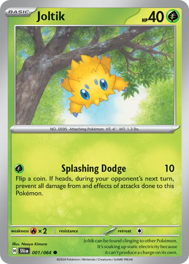 Joltik - 001/064 - Shrouded Fable (Reverse Holo)