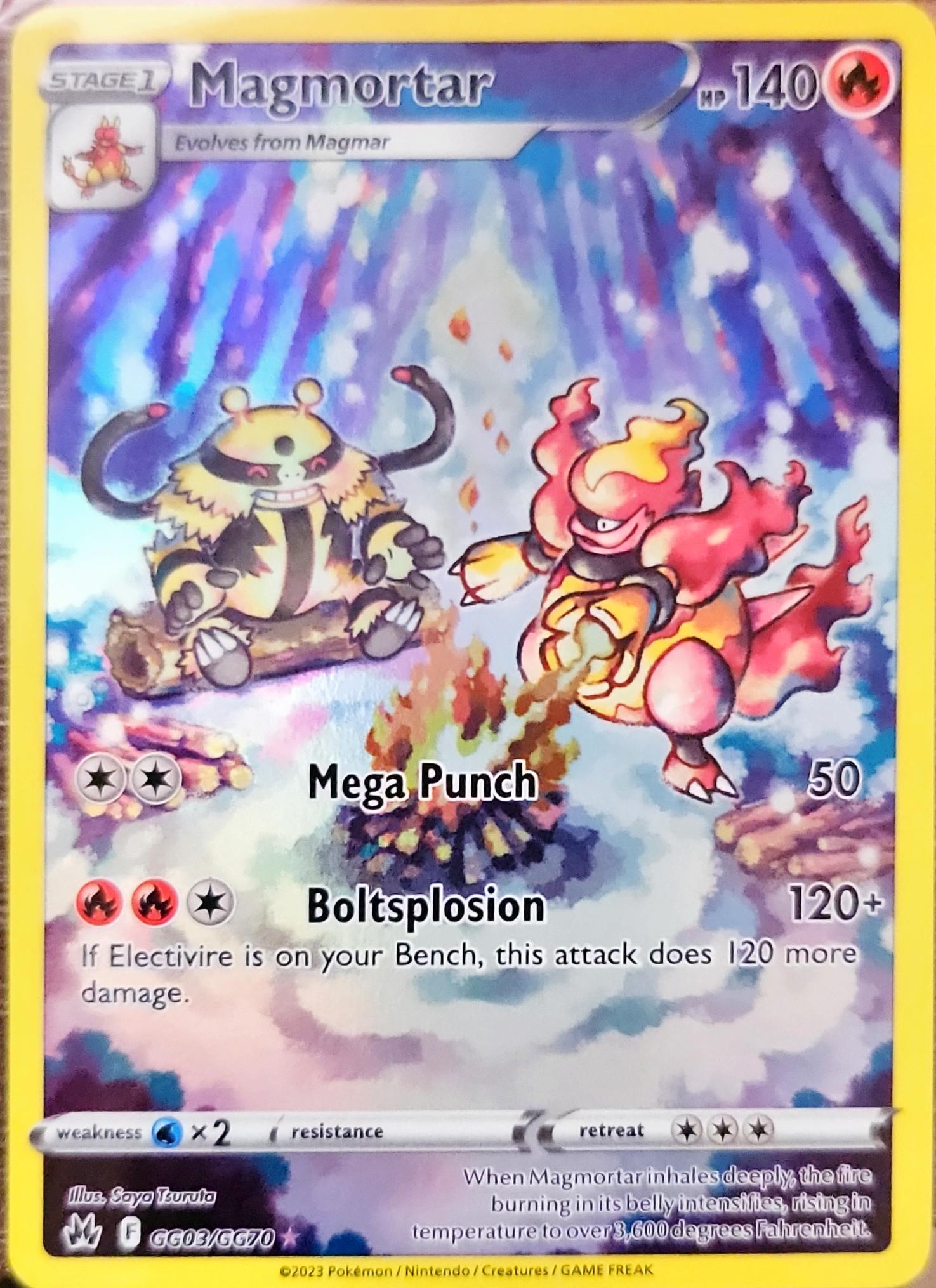 Magmortar - GG03/GG70 - Crown Zenith: Galarian Gallery