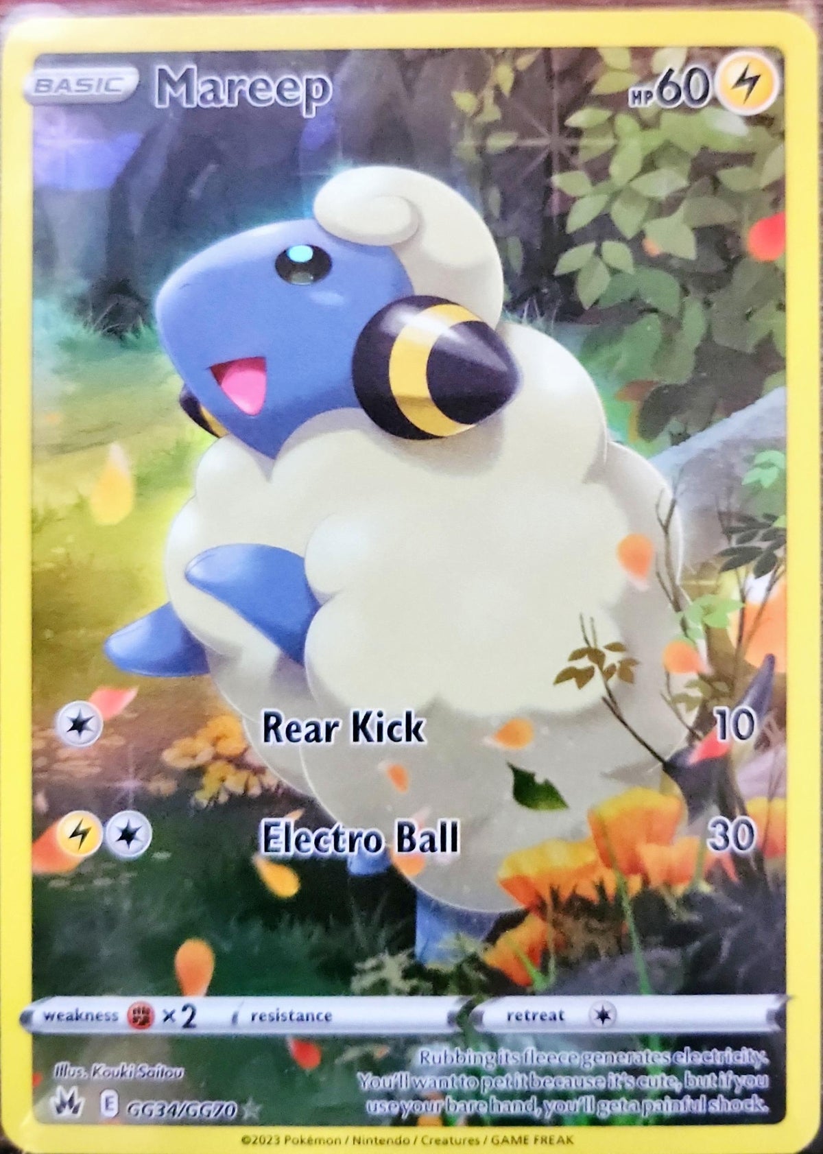 Mareep - GG34/GG70 - Crown Zenith: Galarian Gallery (CRZ:GG)