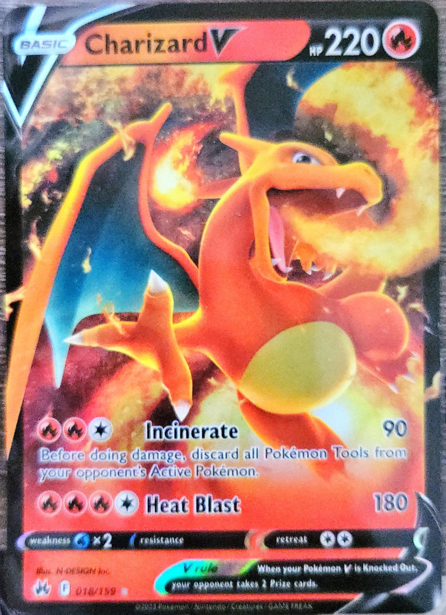 Charizard V - Crown Zenith (CRZ)