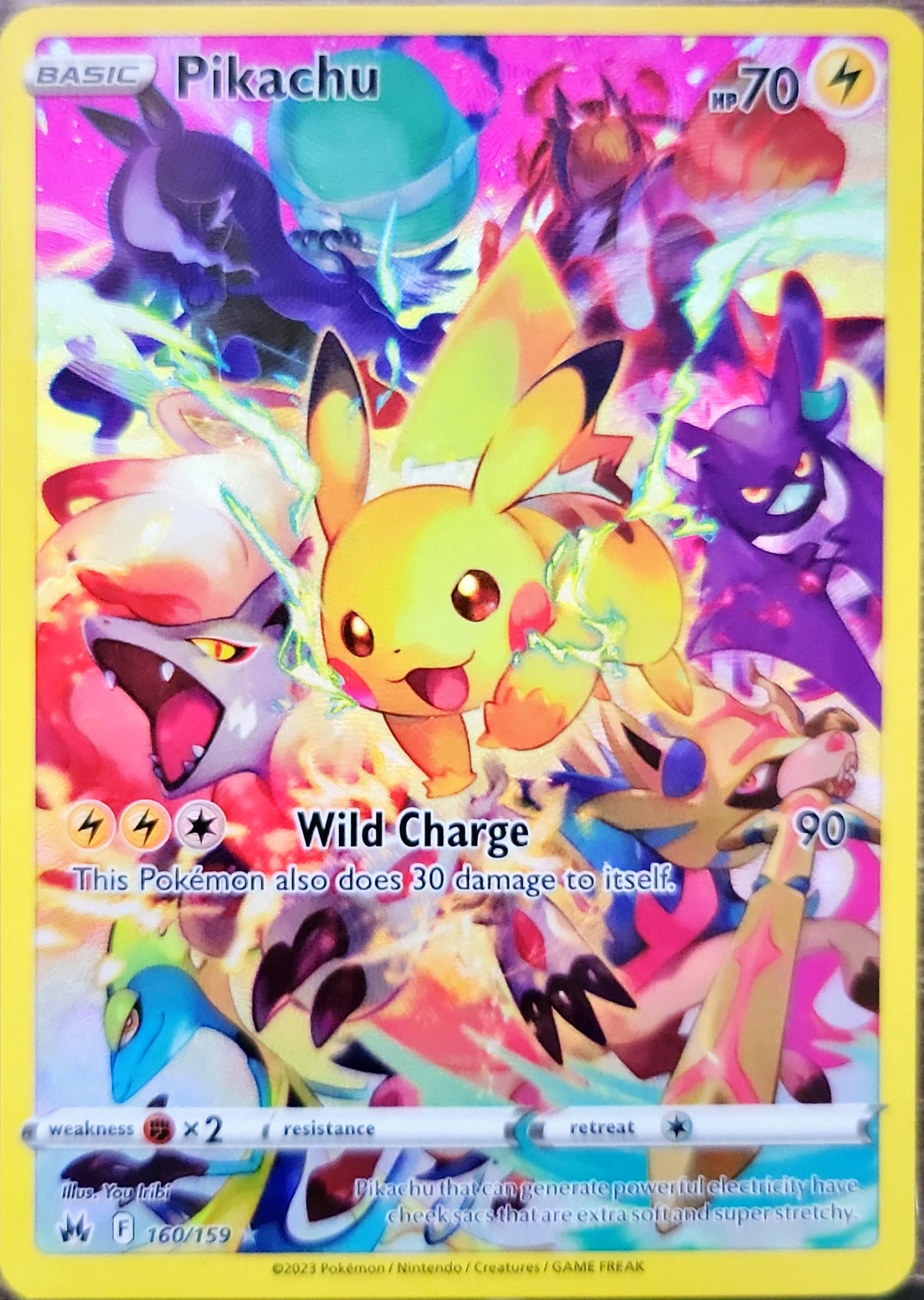 Pikachu - 160/159 - Crown Zenith