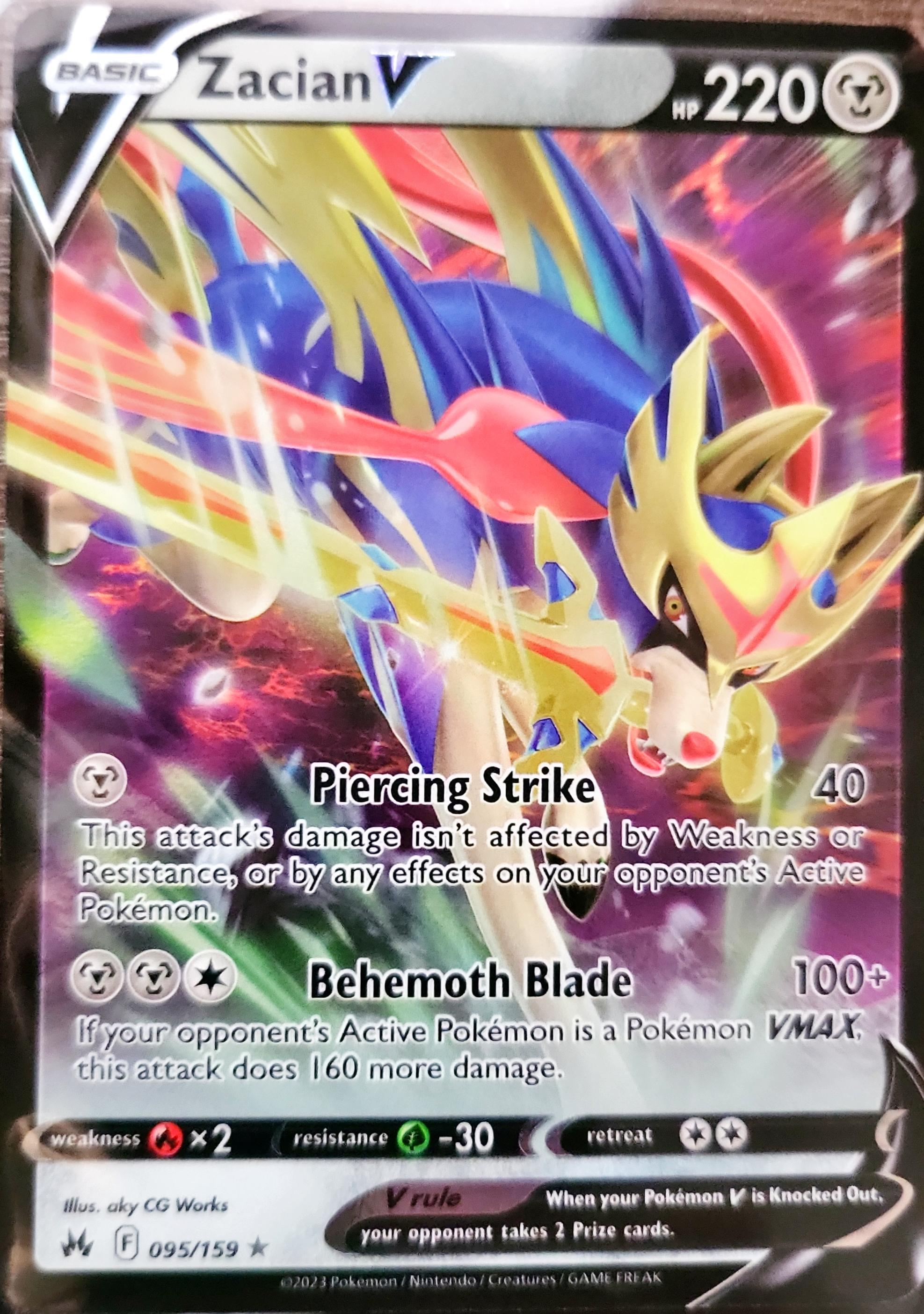 Zacian V - 095/159 - Crown Zenith