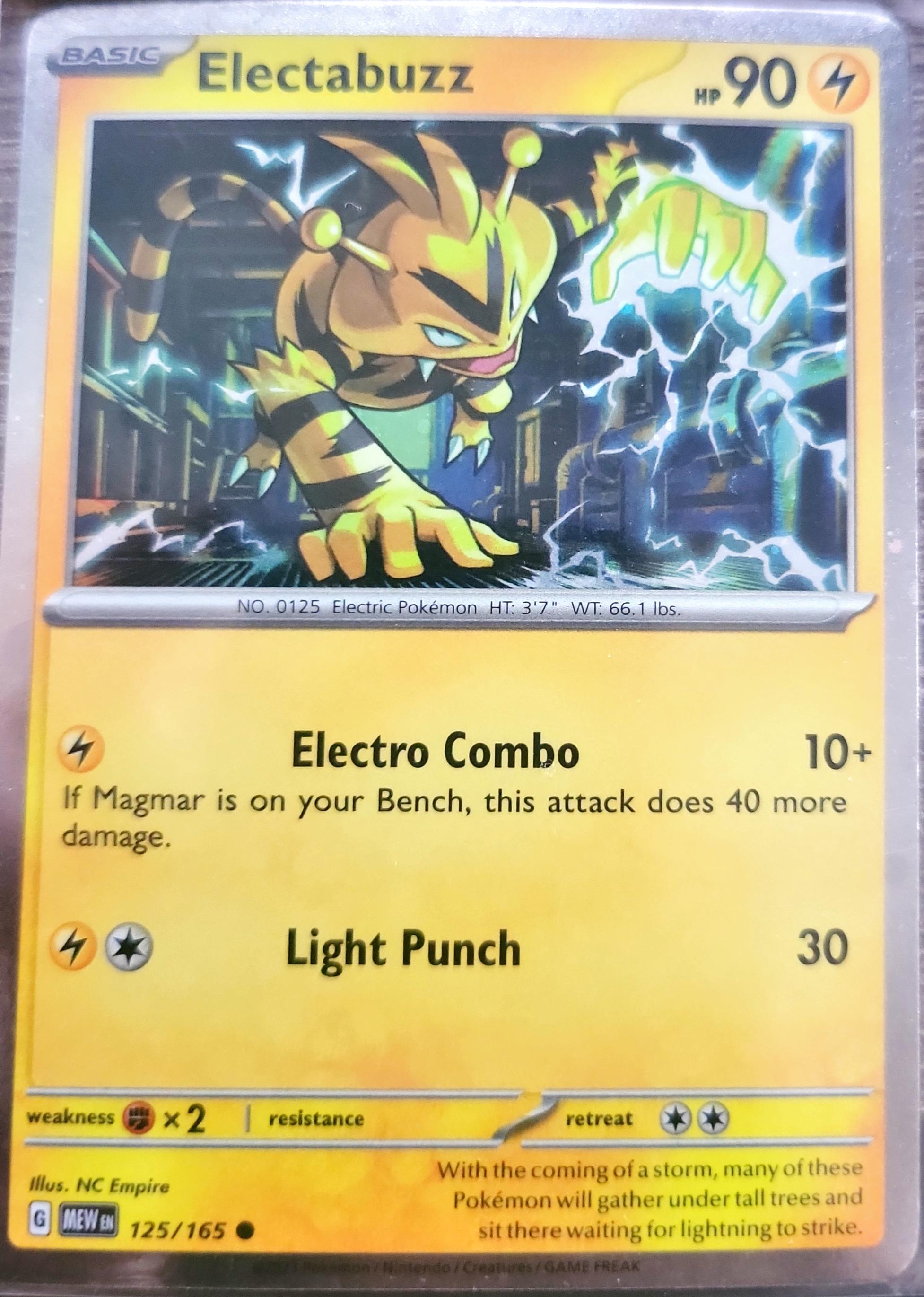 Elactabuzz 125 Holo 125/165