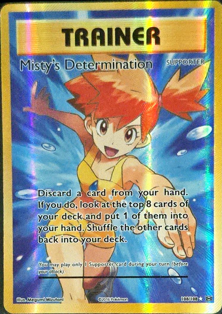 Misty's Determination