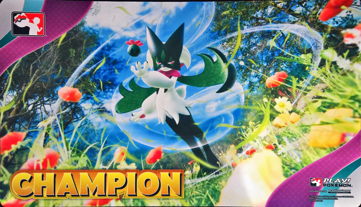 Play! Pokemon League Cup Champion Meowscarada Playmat