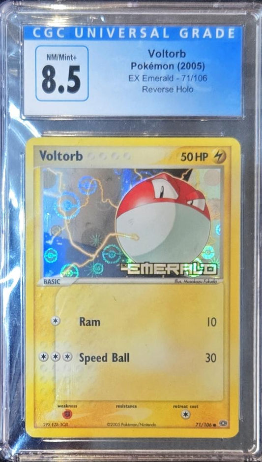 Voltorb ex Emerald CGC 8.5