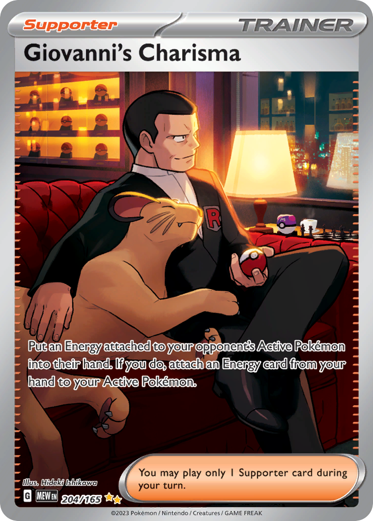Giovanni's Charisma - 204/165 - SV: 151 (1)