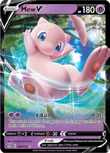 Mew V - 069/189 - Darkness Ablaze