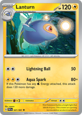Lanturn - 021/091 - Paldean Fates (Reverse Holo)
