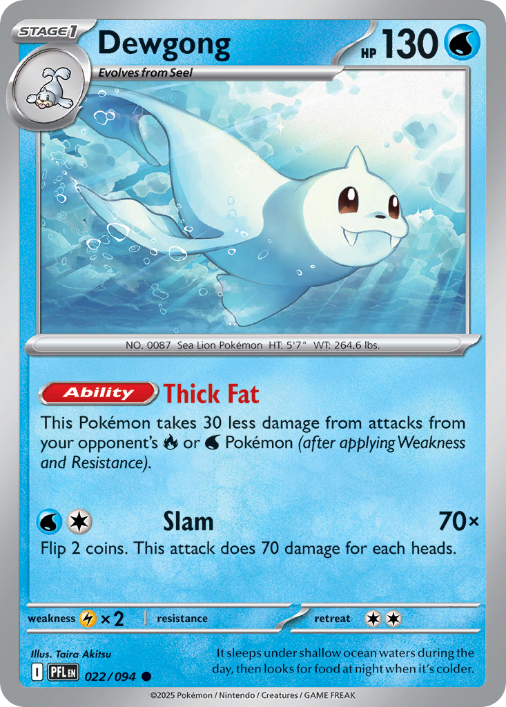 Dewgong - 022/094 - Phantasmal Flames
