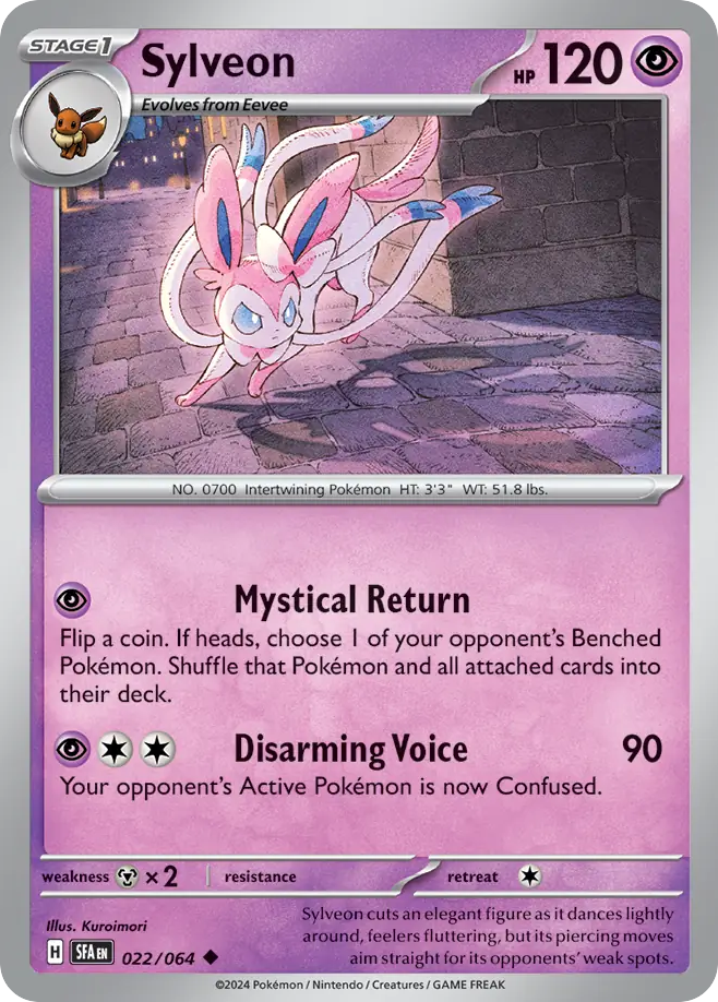 Sylveon - 022/064 - Shrouded Fable