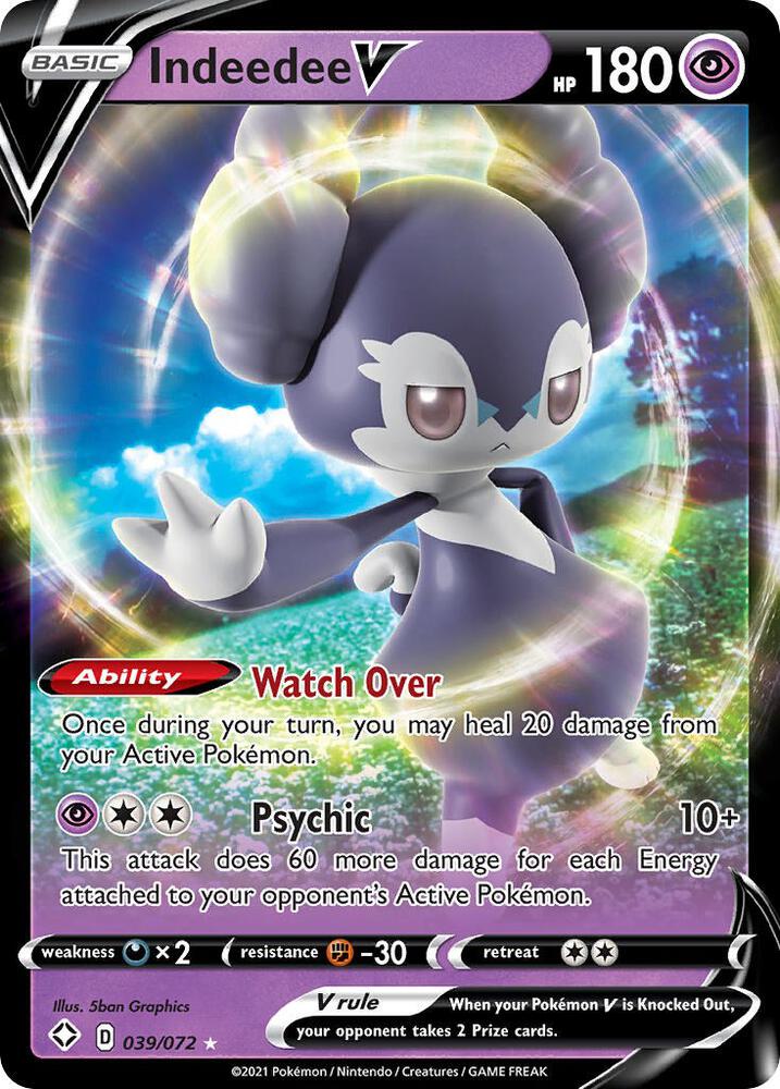 Indeedee V - 039/072 - Shining Fates