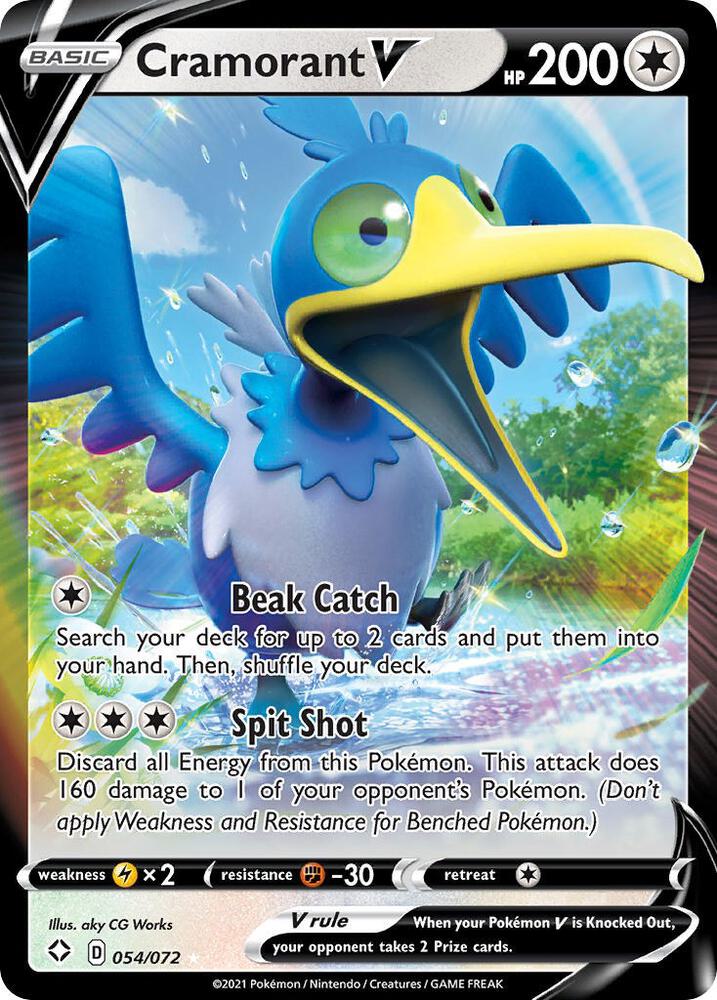 Cramorant V - 054/072 - Shining Fates