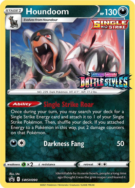 Houndoom - SWSH090 (Prerelease) - SWSH: Sword & Shield Promo Sealed