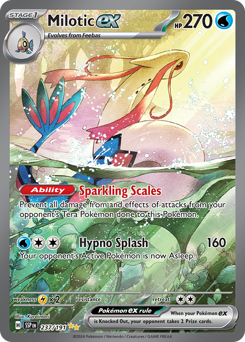 Milotic ex - 237/191 - SV: Surging Sparks (SSP)