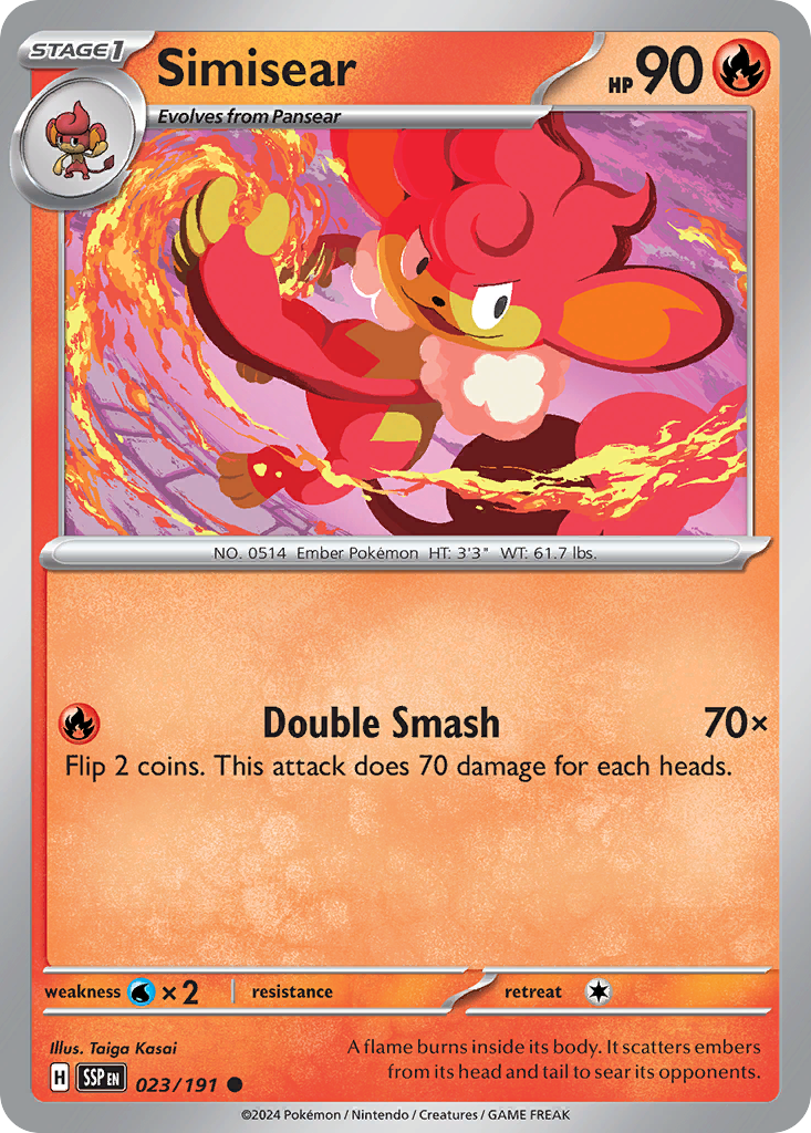 Simisear- 023/191 - Surging Sparks