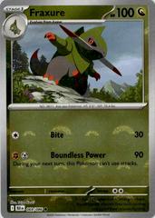 Fraxure - 069/086 - Black Bolt (Poke Ball Pattern)