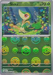 Snivy - 001/086 - Black Bolt (Poke Ball Pattern)